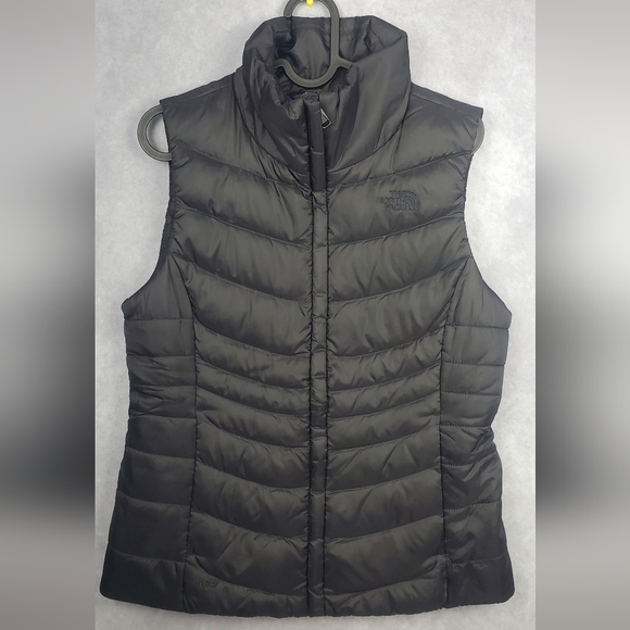 The North Face‎ WOMENS tnf BLACK Aconcagua II VEST Jacket COAT Goose Down Size S - Picture 5 of 12